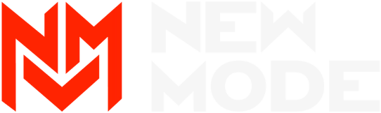 logotipo newmode negativo